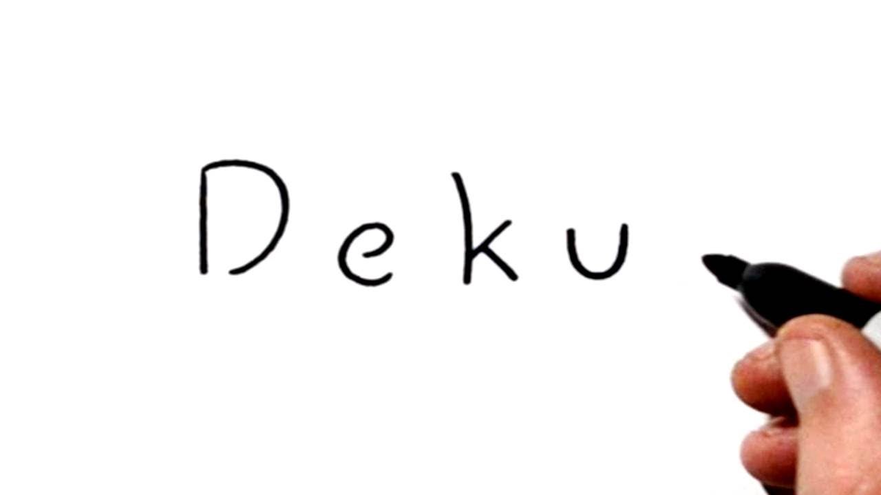 True Deku Meaning and its origin